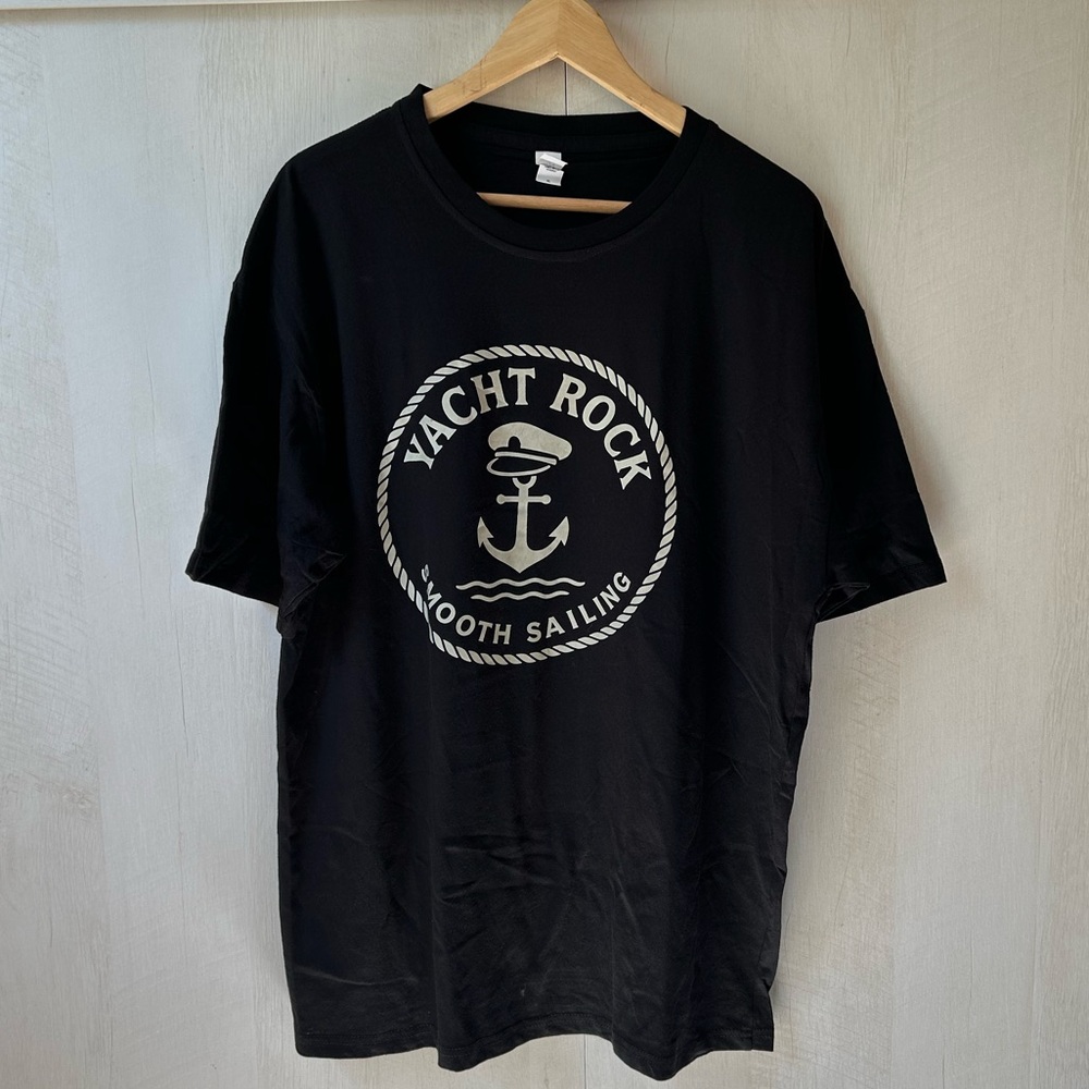 Yacht Rock Graphic Band T-Shirt Adult XL